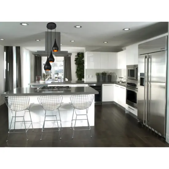 Nora Collection Pendant D14.5in H11.5in Lt:3 Black finish {2}