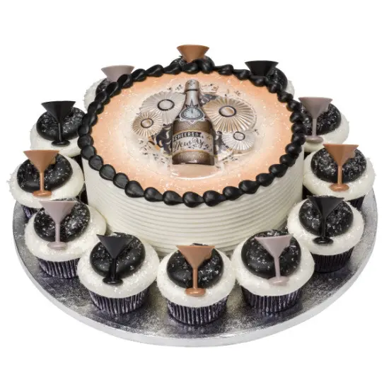 Cheers to the New Year Cupcake Rings, 12ct {3}