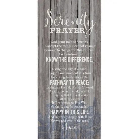 Dexsa Serenity Prayer&hellip;New Horizons Wood Plaque {1}
