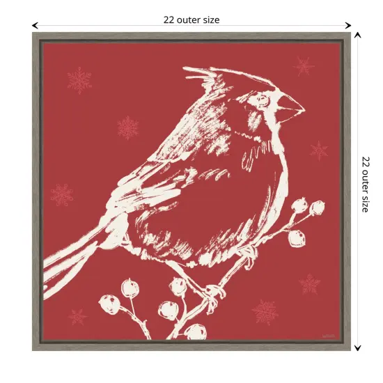 Seasonal Shades VIII by Anne Tavoletti Canvas Art Framed {3}