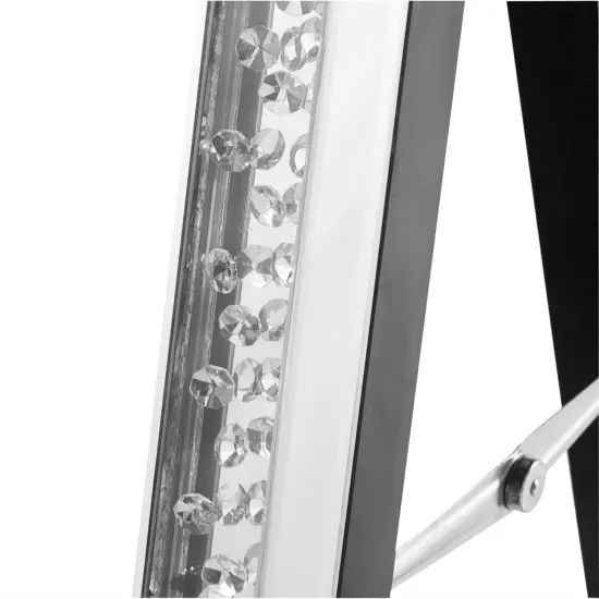 Sparkle 22 in. Contemporary Standing Full length Mirror in Clear {3}