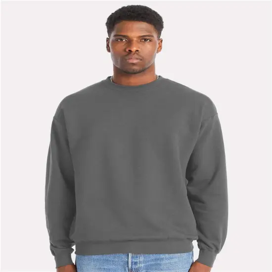 HANES&reg; Crewneck Sweatshirt Smoke grey {1}