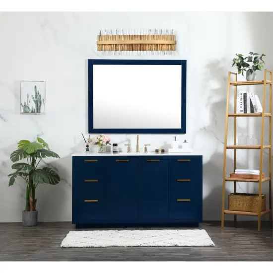 Serephina 36 inch crystal bath sconce in satin gold {2}