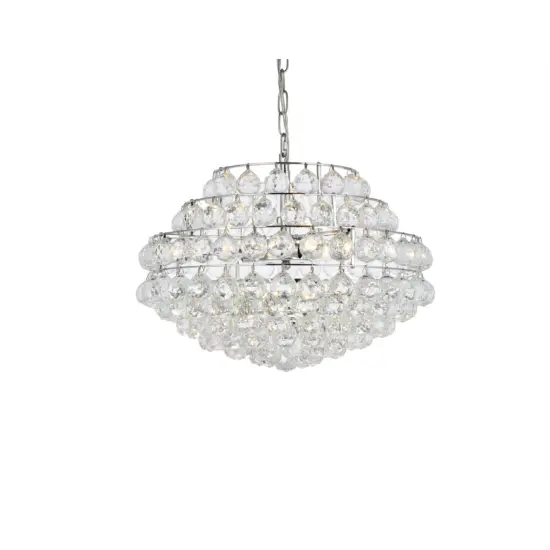 Savannah 20 inch pendant in chrome {3}