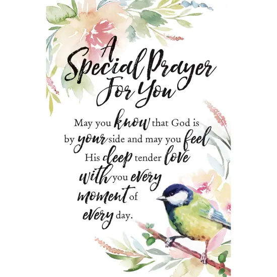 Dexsa A Special Prayer For You Woodland Grace Series 6" x 9" Wood Plaque with Easel {1}