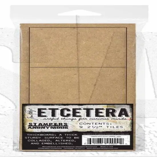 Large Tile Etcetera - Tim Holtz {1}