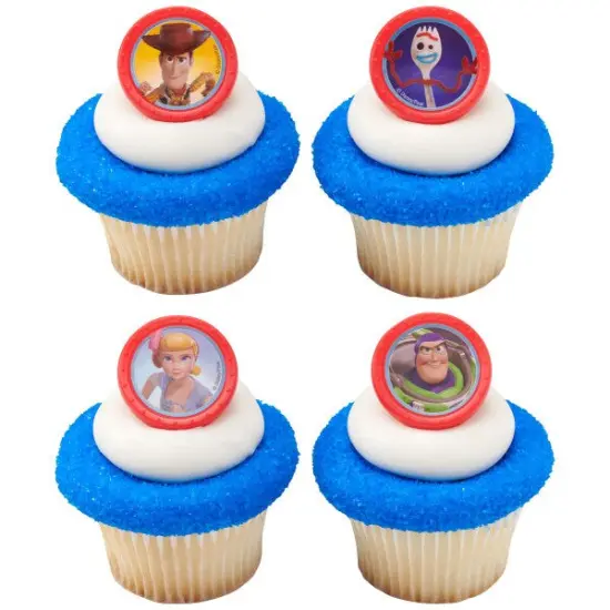 Toy Story 4 Toys Play Cupcake Rings, 12ct {1}