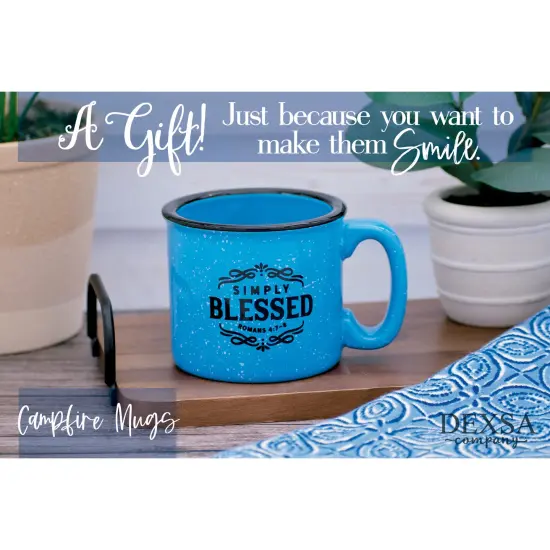 Dexsa Simply Blessed 15 ounce Designer Ceramic Mug {3}