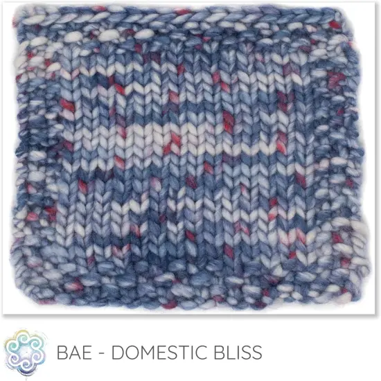 DIY Winter Hat Crochet Kit. Includes Bulky Superfine Merino Wool Yarn, Printed Pattern, Pom-Pom, Rim Tag. Soft, Cozy, Great for Gifts Domestic Bliss {2}