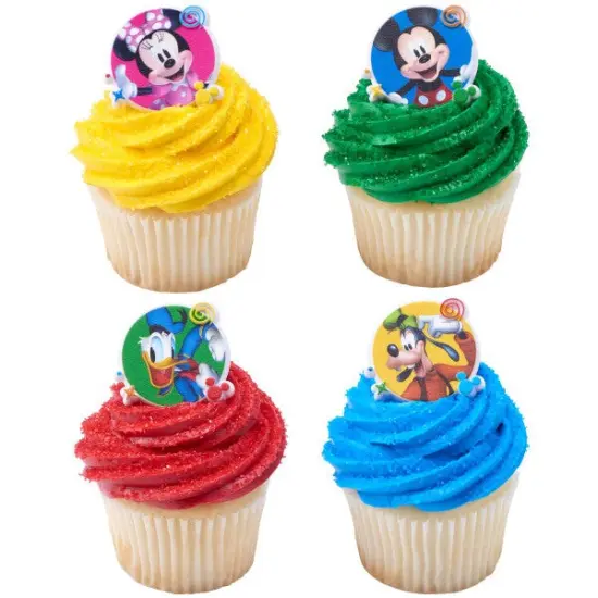Mickey Mouse Funhouse Best Pals Around Cupcake Rings, 12ct {4}