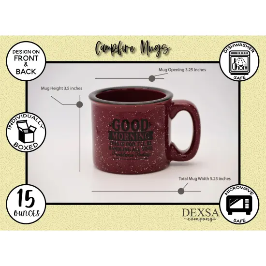 Dexsa Good Morning, This Is God Designer Ceramic Mug 15 ounces {5}