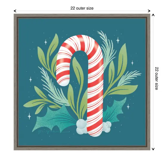 Falala VII by Gia Graham Canvas Art Framed {3}