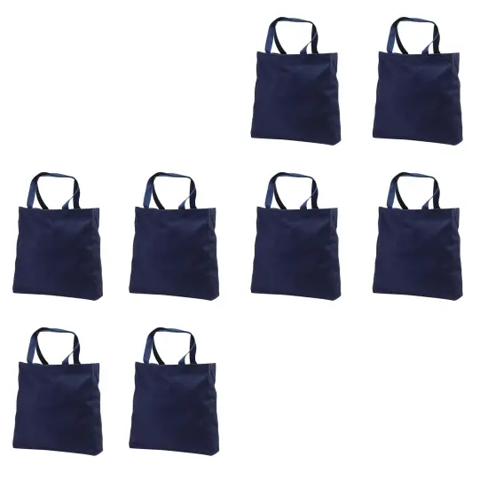Multipack Heavy Canvas Twill Convention Bag | Reusable Blank Party Favor Tote Bags for Daily Use | Raheev&reg; {6}