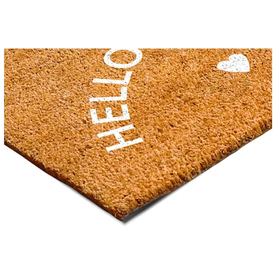Calloway Mills Hello New Day White Doormat {7}