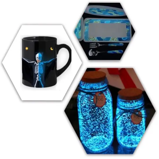 Glow In Dark Inkjet Waterslide Decal Paper (Blue Light）20 sheets 8.5"x11 {5}