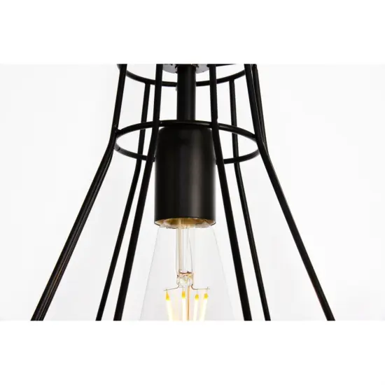 Jago Collection Pendant D9.1 H12.3 Lt:1 Black Finish {4}