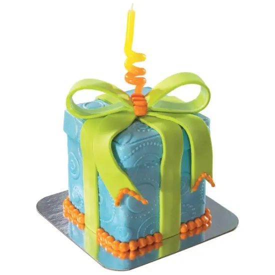 Primary Crazy Coils Shaped Candles, 4pc {2}