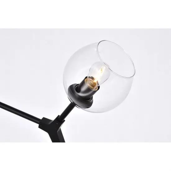 Cavoli 2 lights black wall sconce {3}