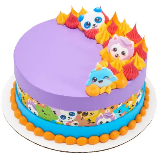 Kawaii Characters Cupcake Rings, 12ct {5}