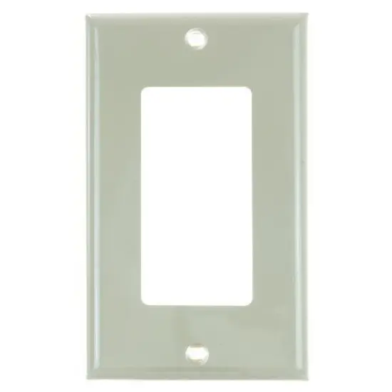 SUNLITE 1 Gang Decorative Plate - Ivory Color {1}