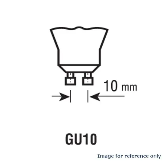 SUNLITE FMW GU10 35w Silver Back MR16 Flood w/ Front Glass 120V halogen bulb {4}