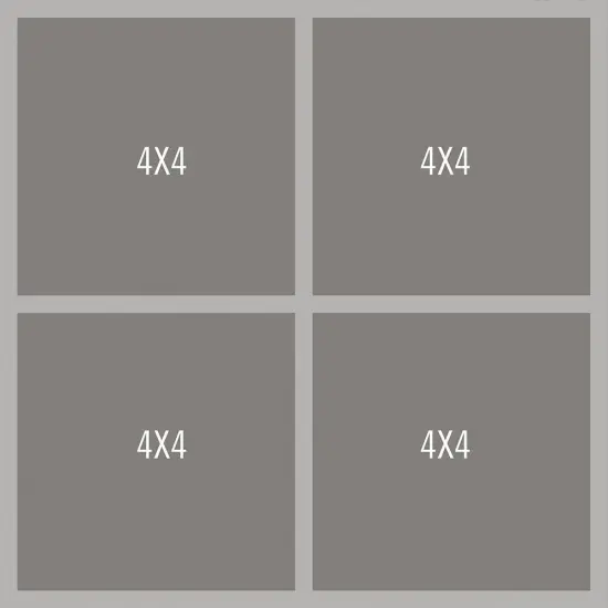 Simple Stories Simple Pages Page Template-(1) 4-4"X4" {3}