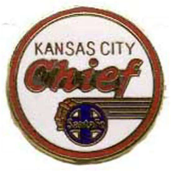 Kansas City Chief Railroad Pin 1" {1}