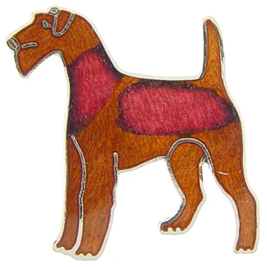Irish Terrier Pin 1" {1}