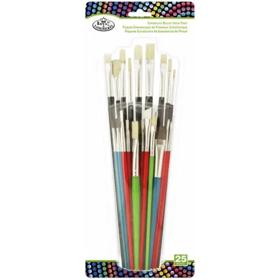 Paint Brush Set (Student Value 25 Pack) {1}