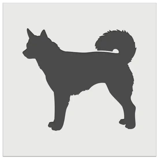 Alaskan Klee Kai Dog Solid Wall Cookie DIY Craft Reusable Stencil {7}