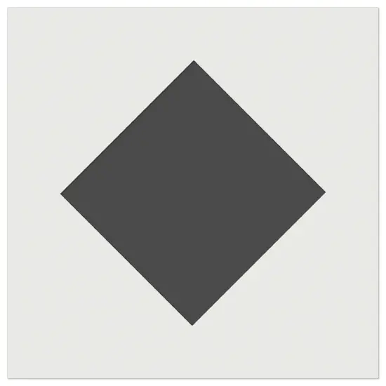 Diamond Shape Solid Wall Cookie DIY Craft Reusable Stencil {2}