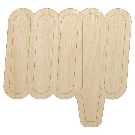 Fire Hose Firefighter Icon Unfinished Wood Shape Piece Cutout for DIY Craft Projects {7}