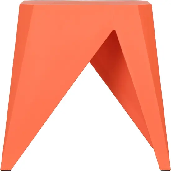 ISL Furnishings InterSpaceLiving Zuho Multi-USe Stool (2, Orange) {2}