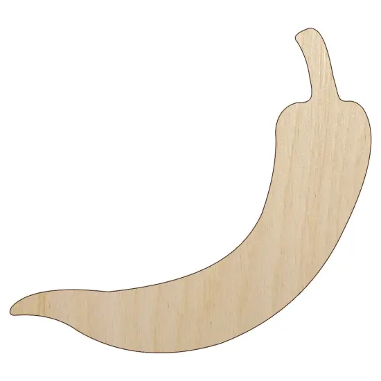 Chili Pepper Southwestern Unfinished Wood Shape Piece Cutout for DIY Craft Projects {1}