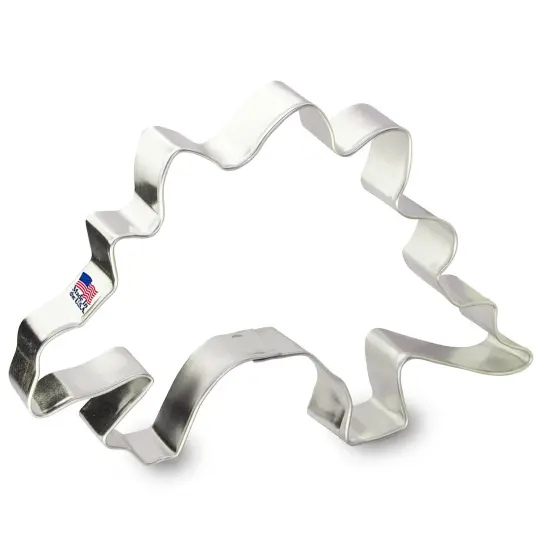 CookieCutter.Com Stegosaurus Dinosaur Cookie Cutter 5 Inch &ndash;Tin Plated Steel Cookie Cutters &ndash; Made In The USA {1}