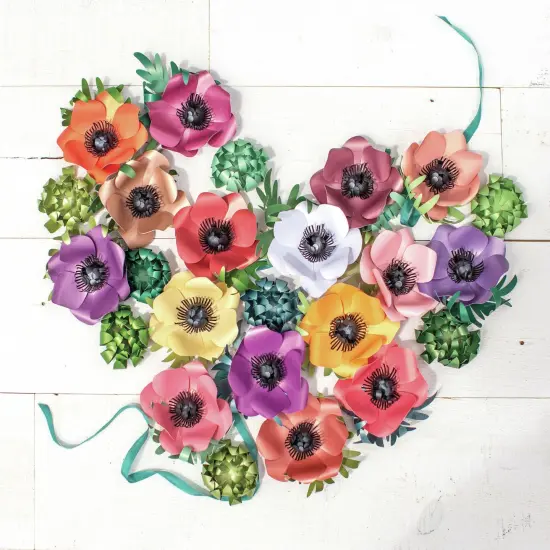 Lia Griffith Frosted Craft Tissue Paper 12"X12" 20/Pkg-Succulent-Greens {3}