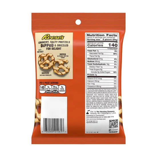 REESES PRZTL DIPPED PEG,4.25 oz (Case of 12) {2}