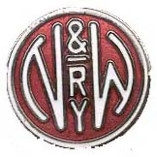 N & W Railroad Pin 1" {1}