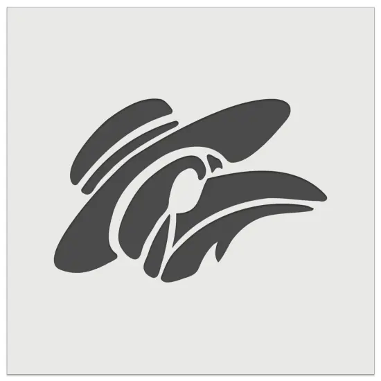 Plague Doctor Crow Raven Mask with Hat Wall Cookie DIY Craft Reusable Stencil {2}