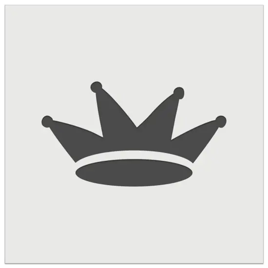 Jester Crown Hat Wall Cookie DIY Craft Reusable Stencil {7}