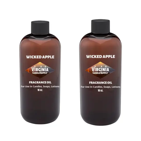Wicked Apple Fragrance Oil (Our Version of the Brand Name) (32 oz Bottle) for Candle Making, Soap Making, Tart Making, Room Sprays, Lotions, Car Fresheners, Slime, Bath Bombs, Warmers&hellip; {1}