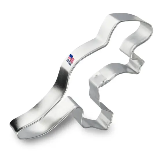 CookieCutter.Com Tyrannosaurus Dinosaur Cookie Cutter 5 in B1126 &ndash;Tin Plated Steel Cookie Cutters &ndash; Made In The USA {1}