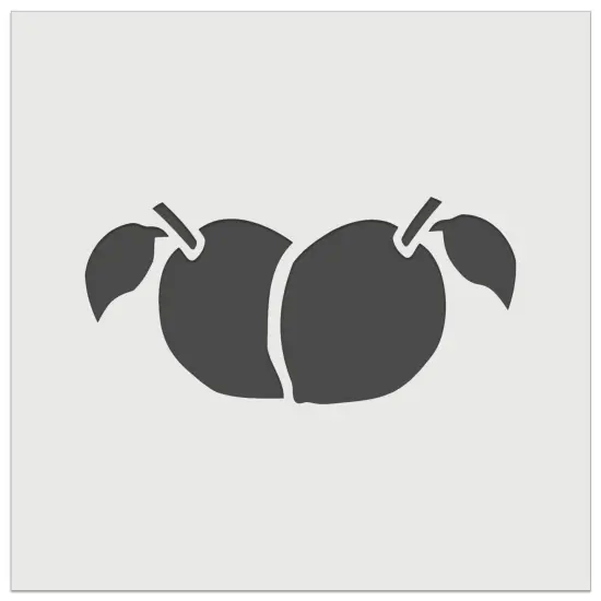 A Pair of Lemons Wall Cookie DIY Craft Reusable Stencil {7}