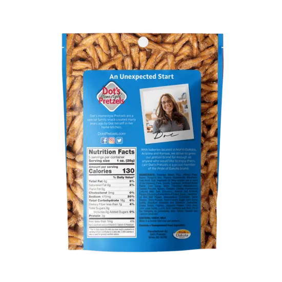 PRETZELS 5008 PRETZEL DOTS - 5 Oz - Case of 10 {2}