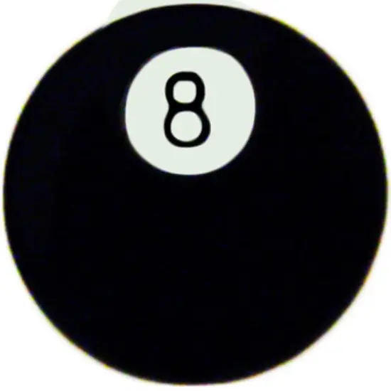 8 Ball Pin 1" {1}
