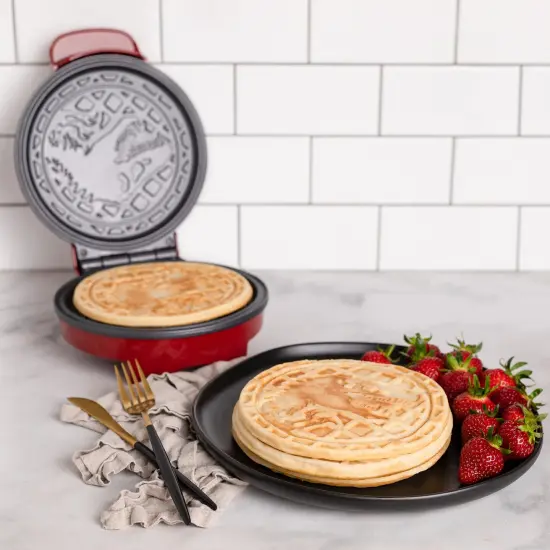 Uncanny Brands Jurassic Park Waffle Maker {3}