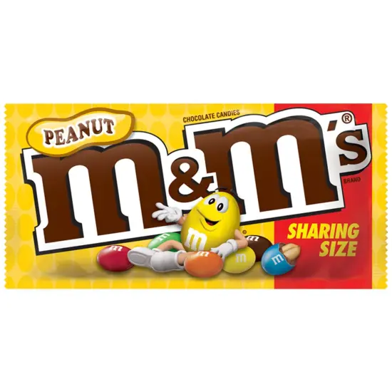 Peanut Chocolate Candy Sharing Size 3.27 oz (Case of 24) {2}