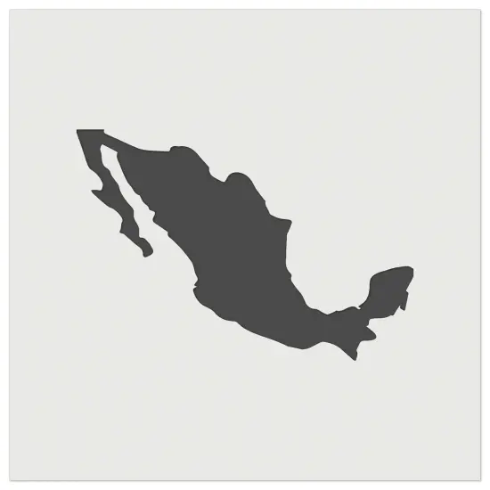 Mexico Country Solid Wall Cookie DIY Craft Reusable Stencil {2}