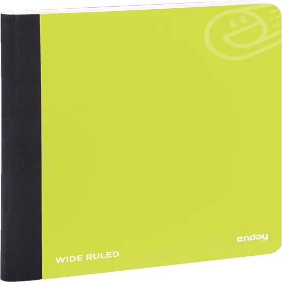 Enday W/R 100 Ct. Premium Composition Book Pink {4}