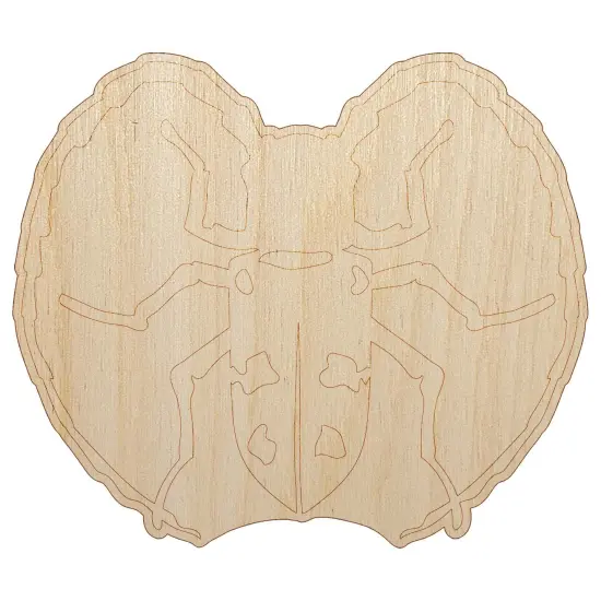 Citrus Long Horned Beetle Insect Unfinished Wood Shape Piece Cutout for DIY Craft Projects {7}